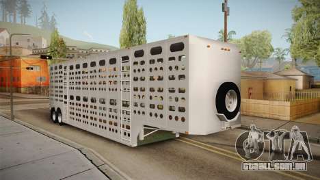 Double Trailer Livestock v1 para GTA San Andreas