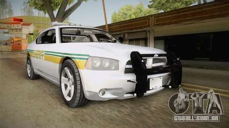 Dodge Charger 2009 Red County Sheriff Office para GTA San Andreas