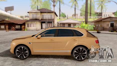 Bentley Bentayga para GTA San Andreas