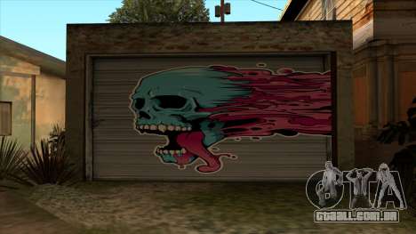 HD a imagem na garagem para GTA San Andreas