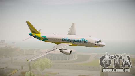 Airbus A320-214 - RP-C3242 (NC) Cebu Pacific para GTA San Andreas