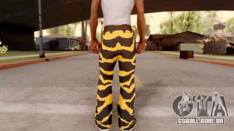 Tigre calças para GTA San Andreas