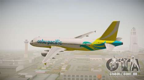 Airbus A320-214 - RP-C3242 (NC) Cebu Pacific para GTA San Andreas