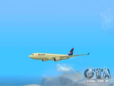 Airbus A330-200 LATAM Airlines para GTA San Andreas