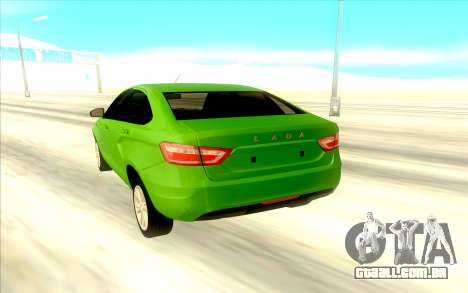 Lada Vesta para GTA San Andreas