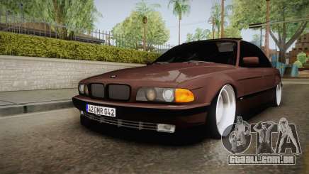 BMW 730i E38 Danker para GTA San Andreas