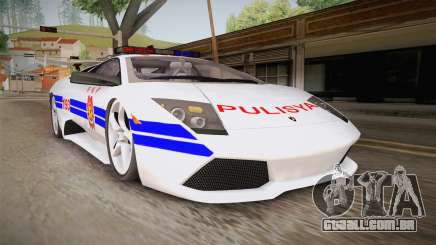 Lamborghini Murcielago P640 Bulacan Police para GTA San Andreas