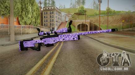 Tiger Violet Sniper Rifle para GTA San Andreas