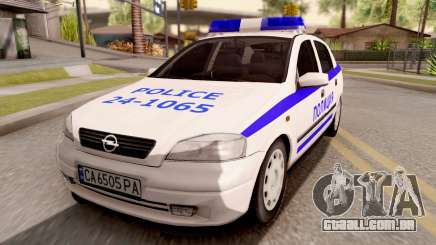 Opel Astra G Bulgarian Police para GTA San Andreas