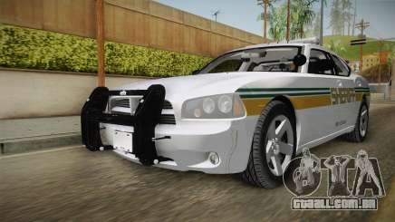 Dodge Charger 2009 Red County Sheriff Office para GTA San Andreas