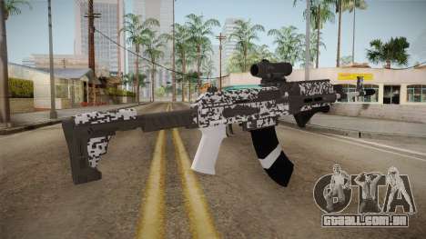 Gunrunning Assault Rifle v2 para GTA San Andreas