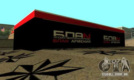 BPAN Armênia garagem em SF para GTA San Andreas