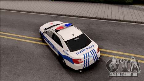 Ford Taurus Turkish Traffic Police para GTA San Andreas