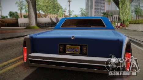 GTA 5 Albany Emperor Limo para GTA San Andreas