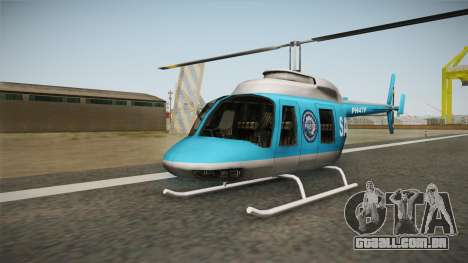 Serbian Police Helicopter para GTA San Andreas