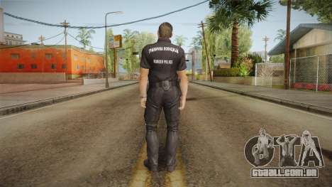 Serbian Border Police Skin para GTA San Andreas