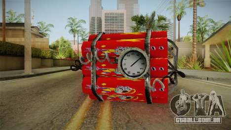 Dynamite With Clock China Wind para GTA San Andreas