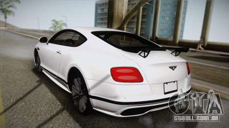 Bentley Continental SuperSport para GTA San Andreas