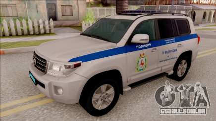 Toyota Land Cruiser 200 Russian Police para GTA San Andreas