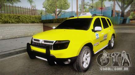 Renault Duster Taxi para GTA San Andreas