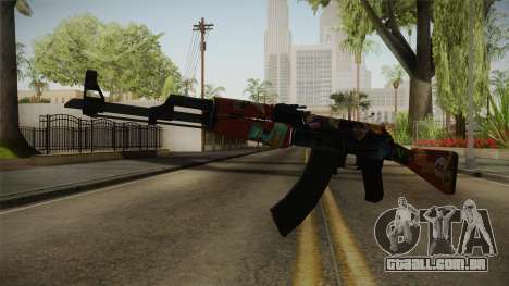 CS: GO AK-47 Jet Set Skin para GTA San Andreas