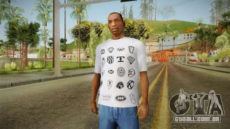 GTA 5 Special T-Shirt v18 para GTA San Andreas