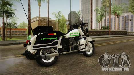 New Police Bike v1 para GTA San Andreas