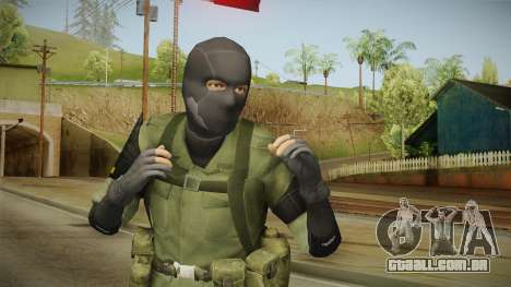 MSF Custom Soldier Skin 3 para GTA San Andreas