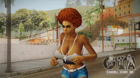 Afro Girl Skin v1 para GTA San Andreas