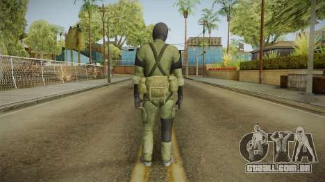 MSF Custom Soldier Skin 2 para GTA San Andreas