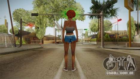 Afro Girl Skin v1 para GTA San Andreas