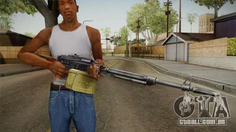 PKM Light Machine Gun para GTA San Andreas