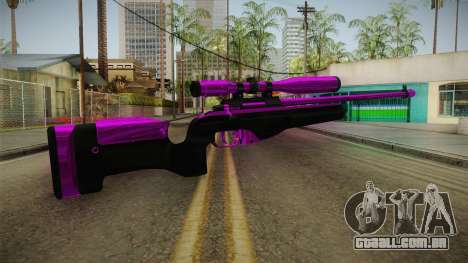 Purple Sniper Rifle para GTA San Andreas