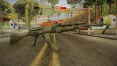CS: GO AK-47 Safari Mesh Skin para GTA San Andreas