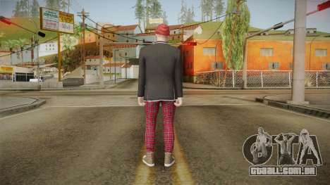GTA Online - Hipster Skin 1 para GTA San Andreas