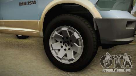 Dodge Ram Technical para GTA San Andreas
