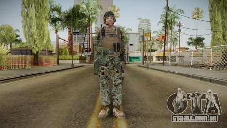 Georgian Soldier Skin v1 para GTA San Andreas