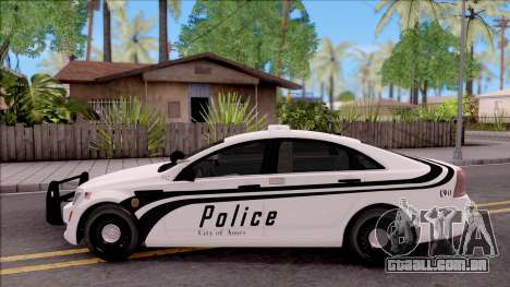 Chevrolet Caprice 2013 Ames Police Department para GTA San Andreas