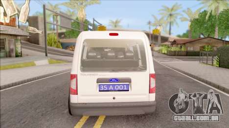 Ford Tourneo Connect K210S Turkish Police para GTA San Andreas