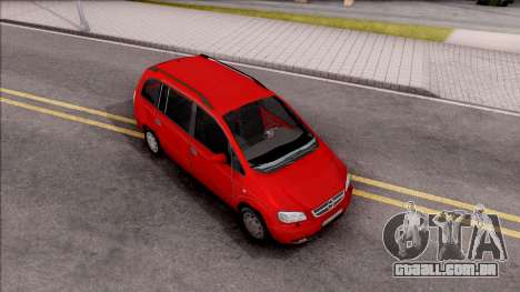 Opel Zafira 2.2DTI para GTA San Andreas