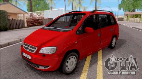 Opel Zafira 2.2DTI para GTA San Andreas