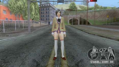Kokoro Hot Schoolgirl Skin para GTA San Andreas