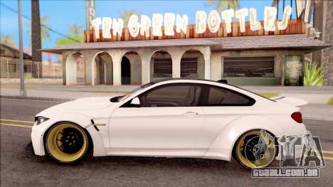 BMW M4 LB Walk para GTA San Andreas