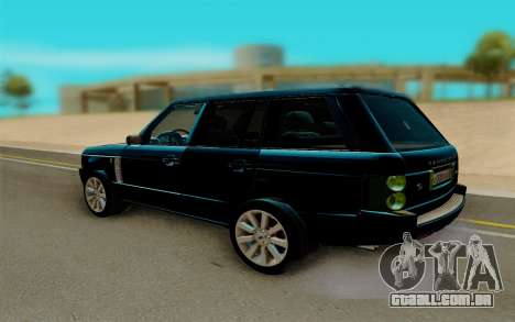 Land Rover Range Rover Supercharged para GTA San Andreas