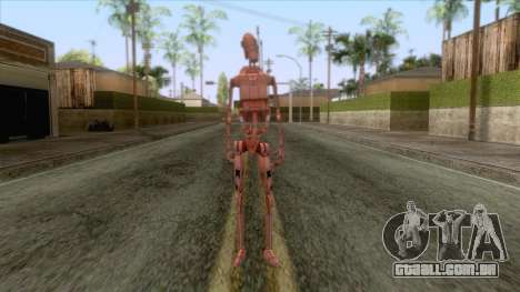 Star Wars - Geonosis Droid Skin para GTA San Andreas