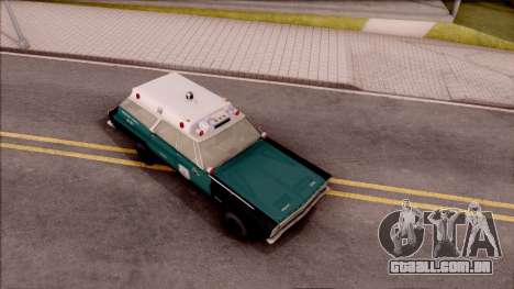 Plymouth Belvedere Station Wagon 1965 NYPD Final para GTA San Andreas