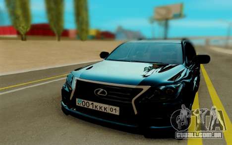 Lexus LX570 para GTA San Andreas