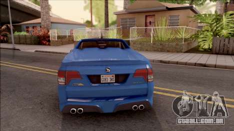 HSV Limited Edition GEN-F GTS Maloo 2014 v2 para GTA San Andreas