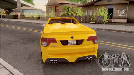 HSV Limited Edition GEN-F GTS Maloo v1 2014 para GTA San Andreas