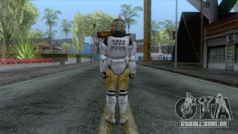 Star Wars JKA - Commander Bly Skin para GTA San Andreas